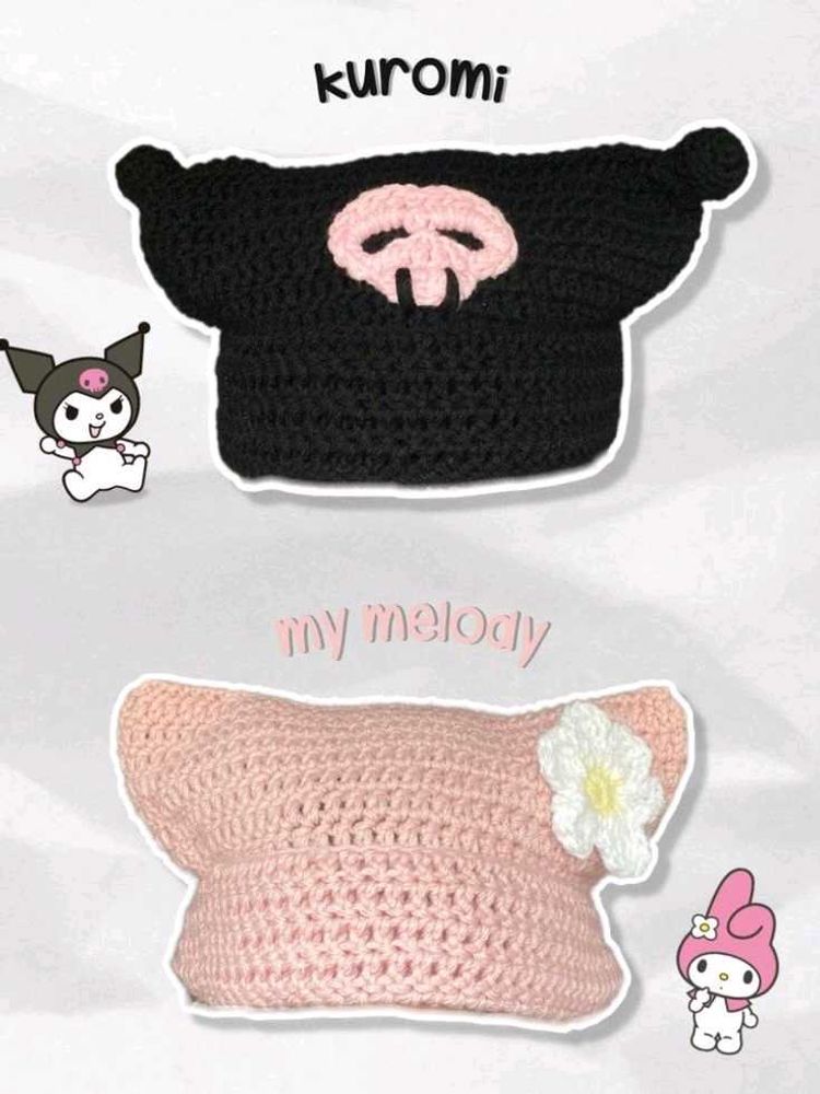 Handmade Crochet character Hats