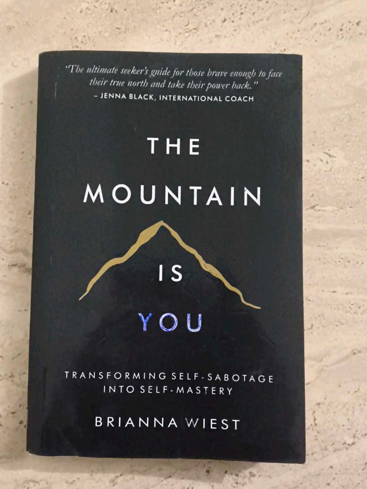 The Mountain Is You Book