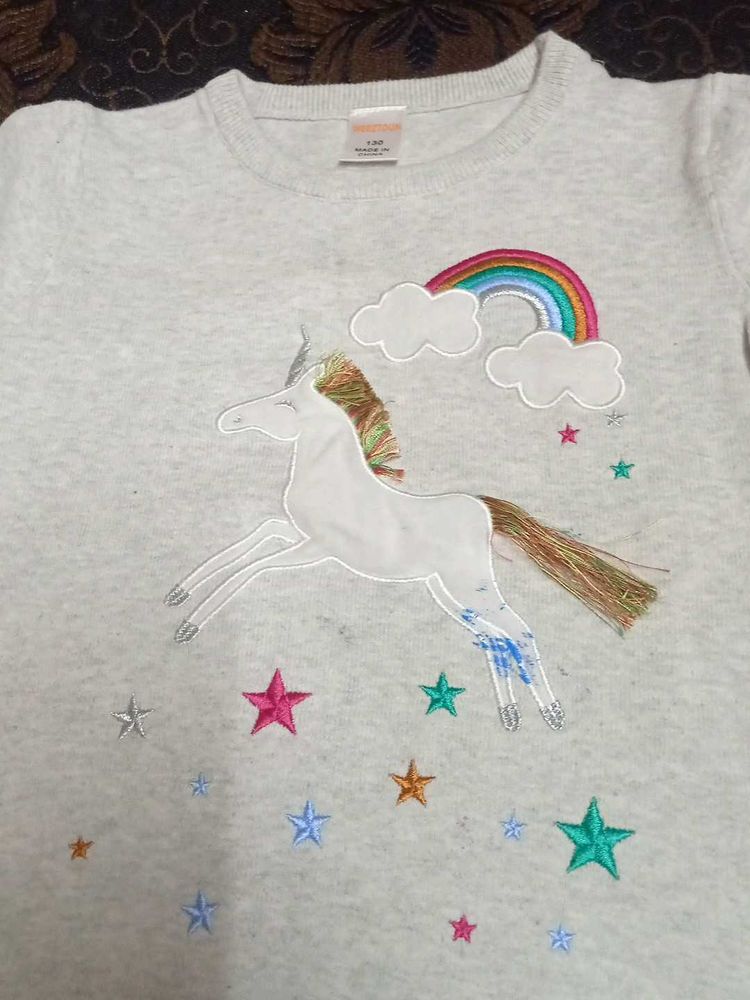 Cute Unicorn Graphic Sweatshirt