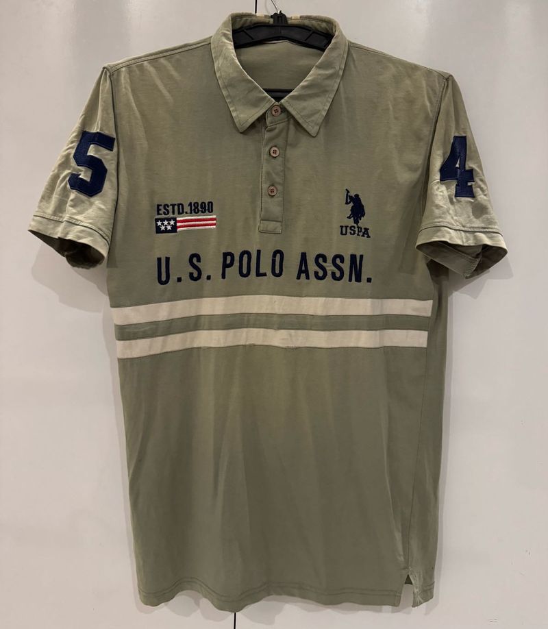 U.S. Polo Assn. Men's Green T-Shirt