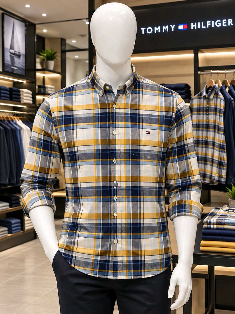 Tommy Hilfiger Plaid Button-Down Shirt