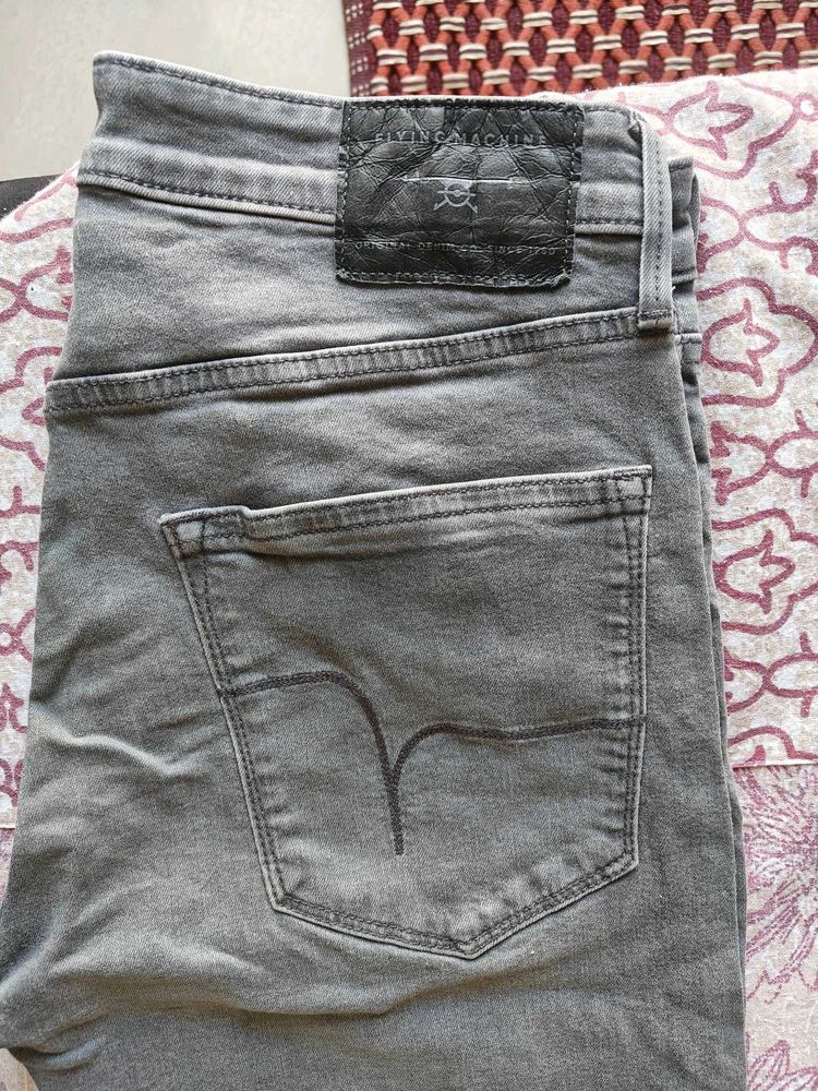 Grey Flying Machine Jeans