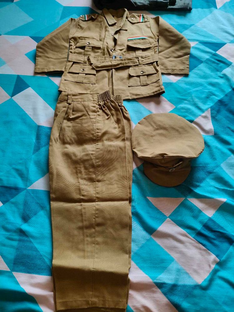 Kids Police Costume Set