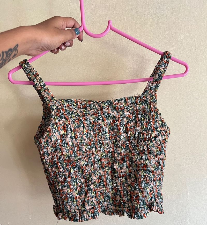 Floral Crop Top