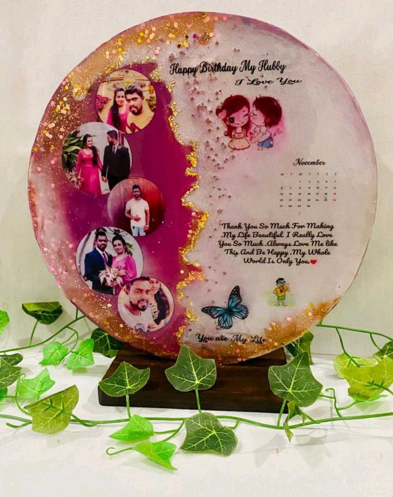 Personalized Birthday Photo Plate