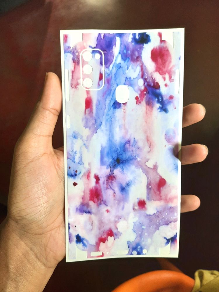 Mobile Sticker For Samsung Galaxy M21