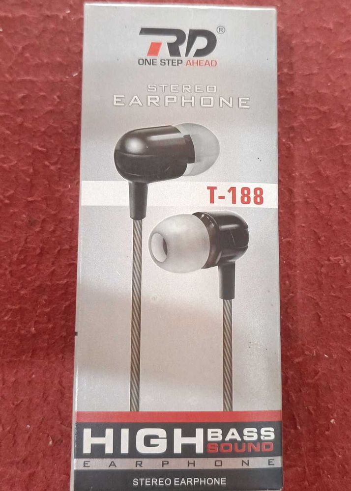 RD Stereo Earphones T-188