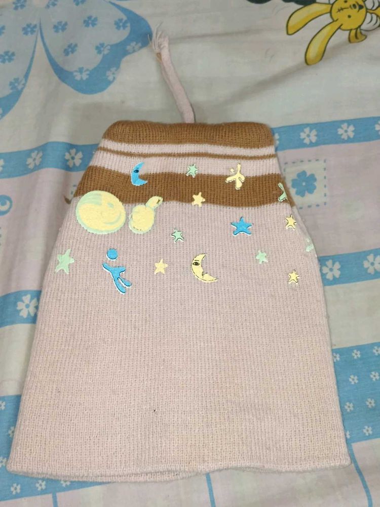 Cute Baby Beanie with Tassels
