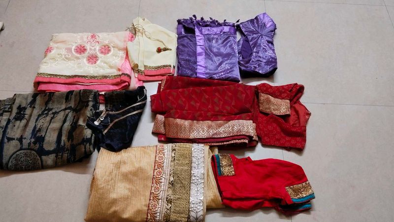 Embroidere saree