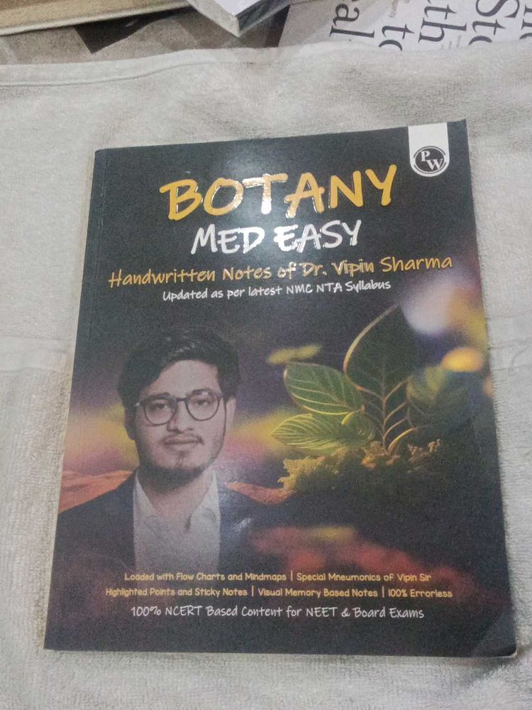 Botany Med Easy Handwritten Notes