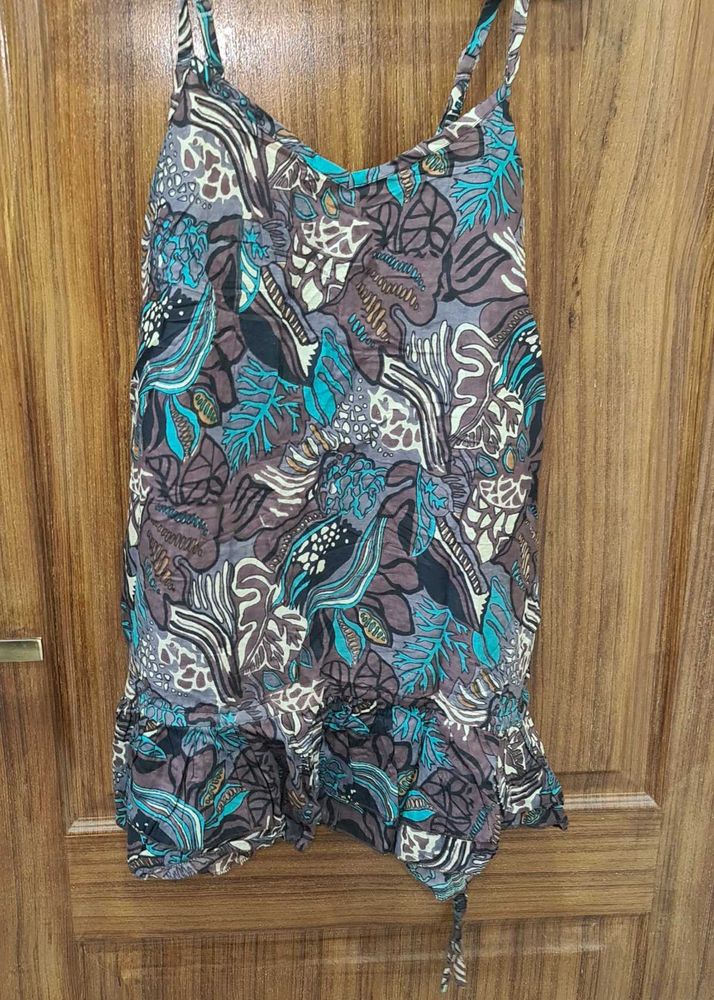 Boho Print Camisole dress