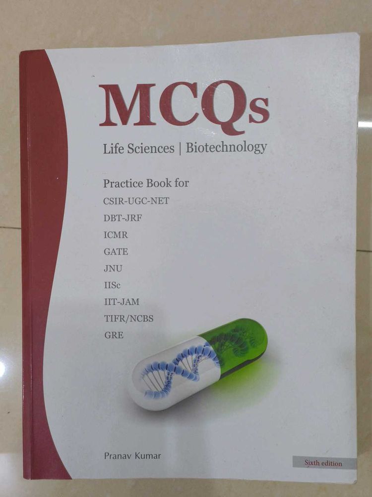 MCQs Life Sciences Biotechnology