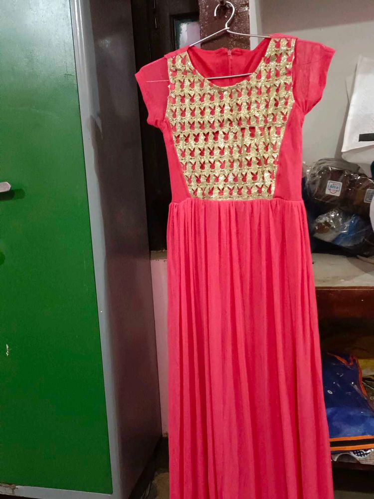 Pink Maxi Dress