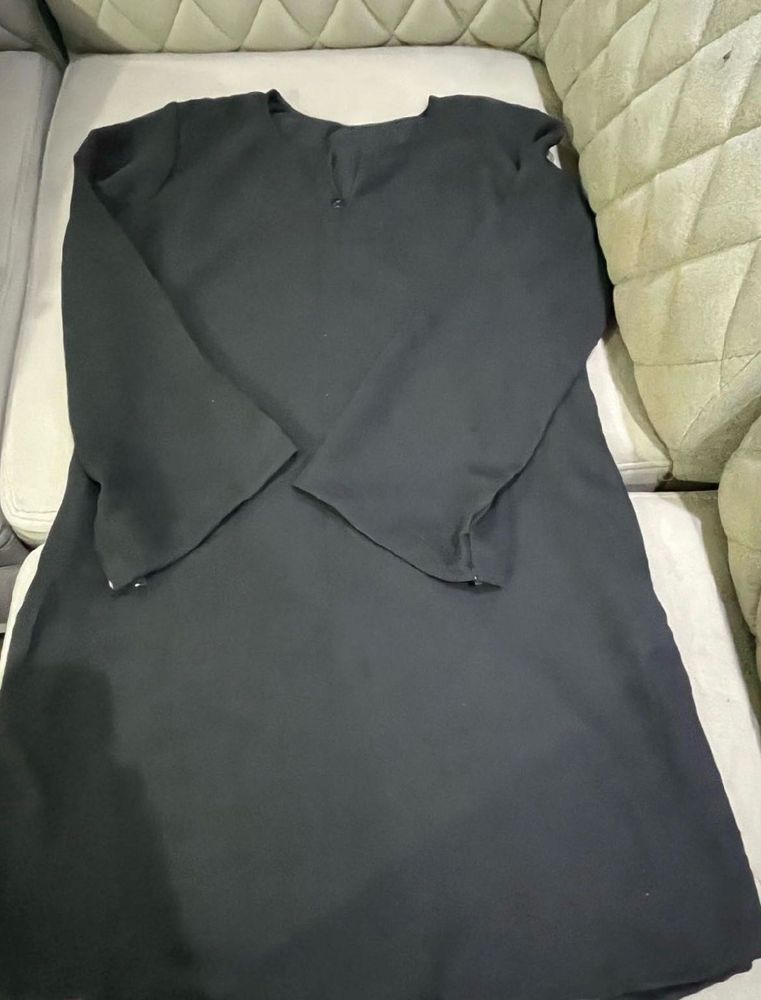Elegant Black Georgette Kurti | Like New