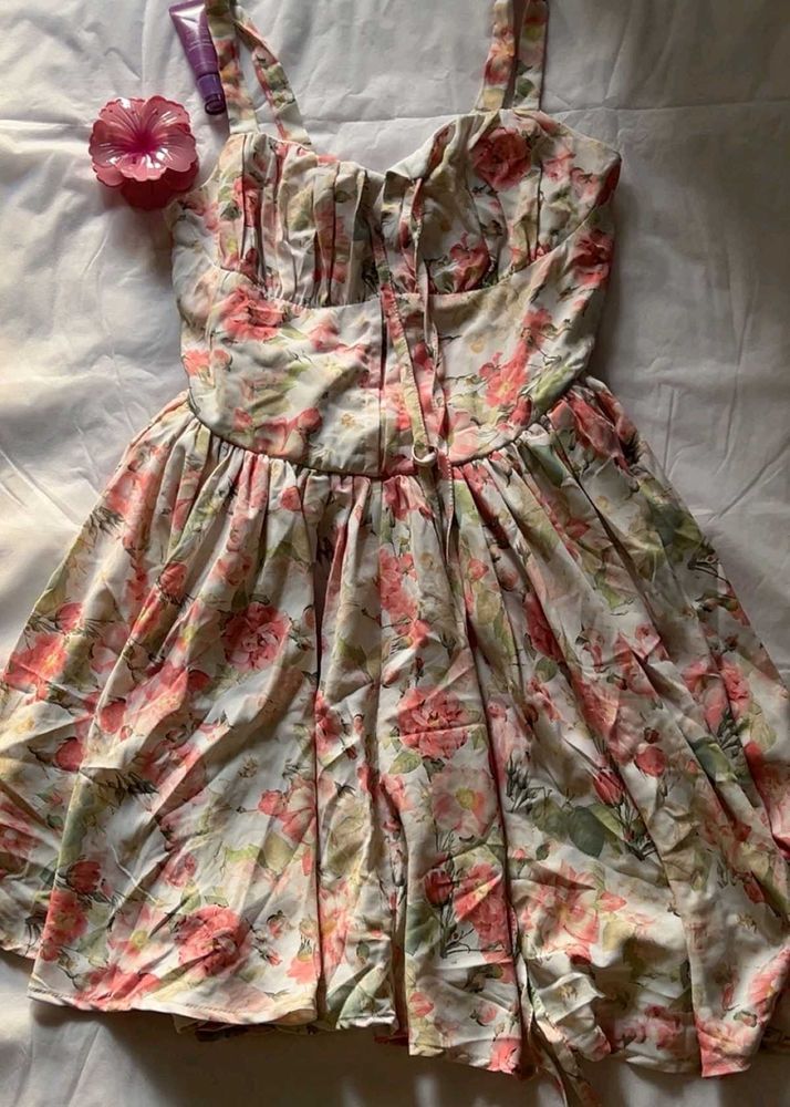 mini floral dress