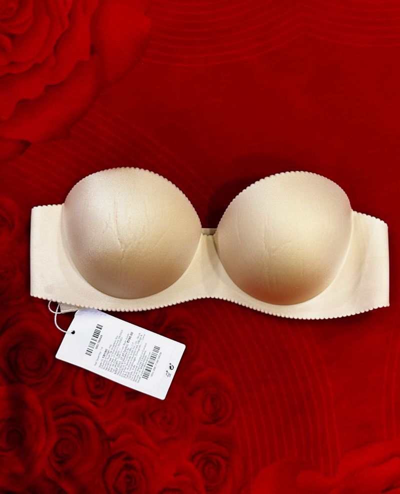 Strapless Push-Up Padded Bra