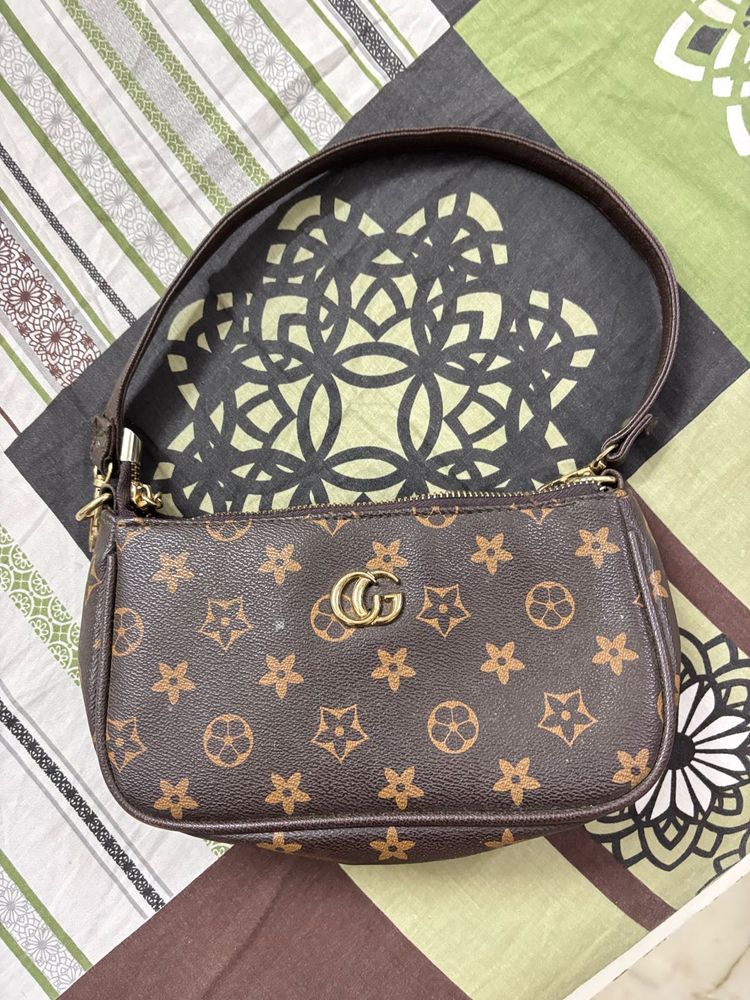 Gucci Monogram Shoulder Bag