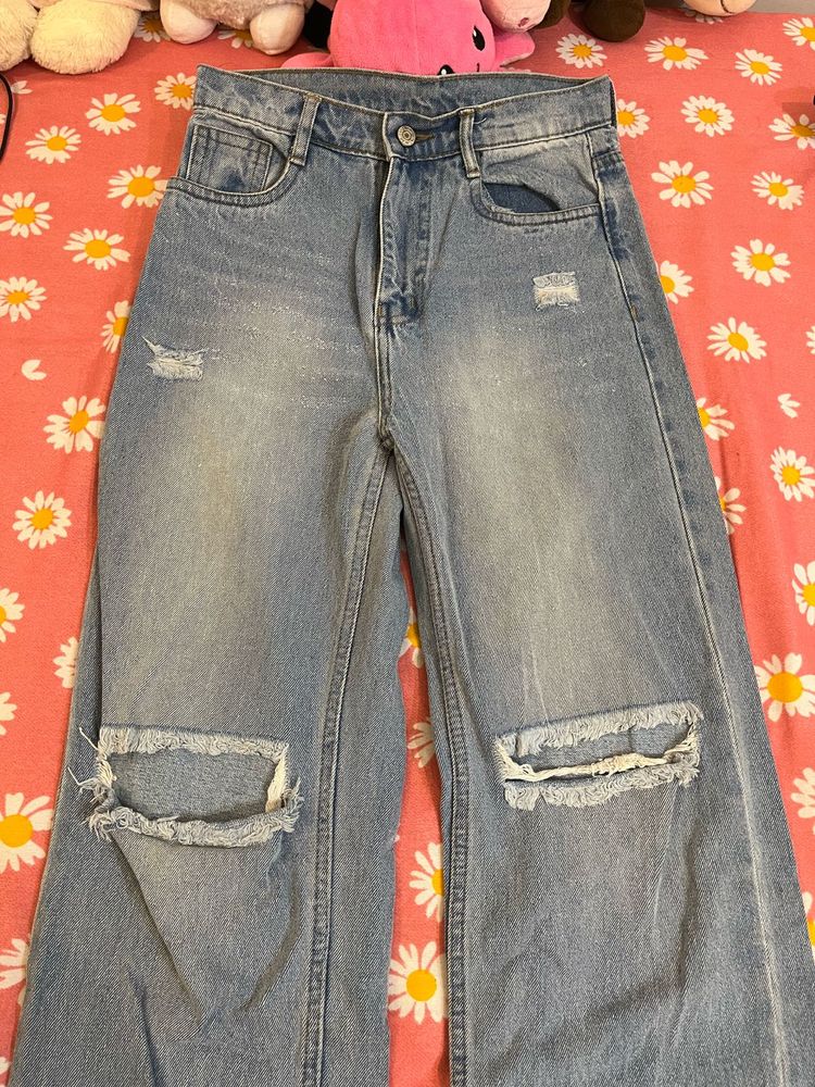 Wide-Leg Jeans