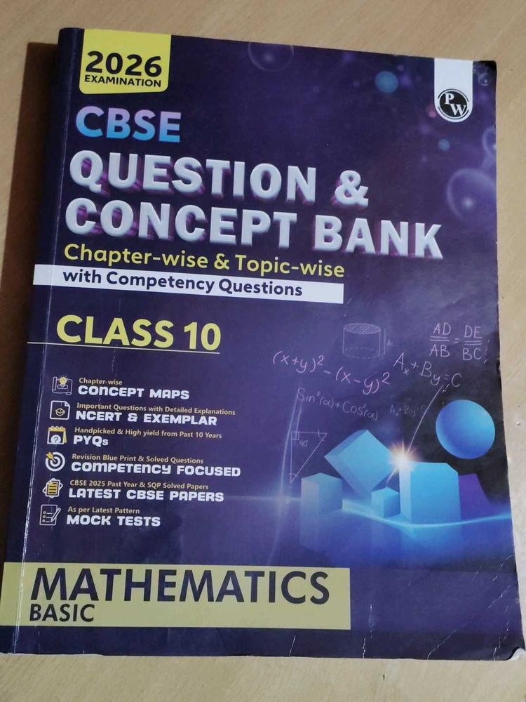 CBSE Class 10 Mathematics Question Bank 2026