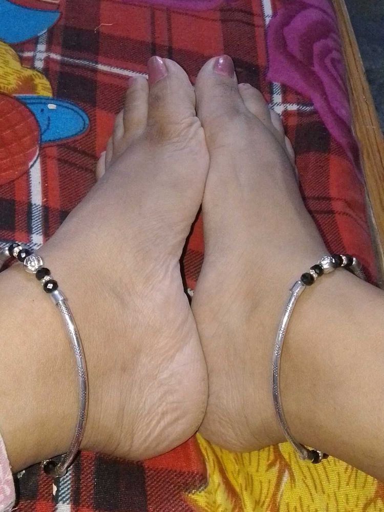anti tanish silver anklets