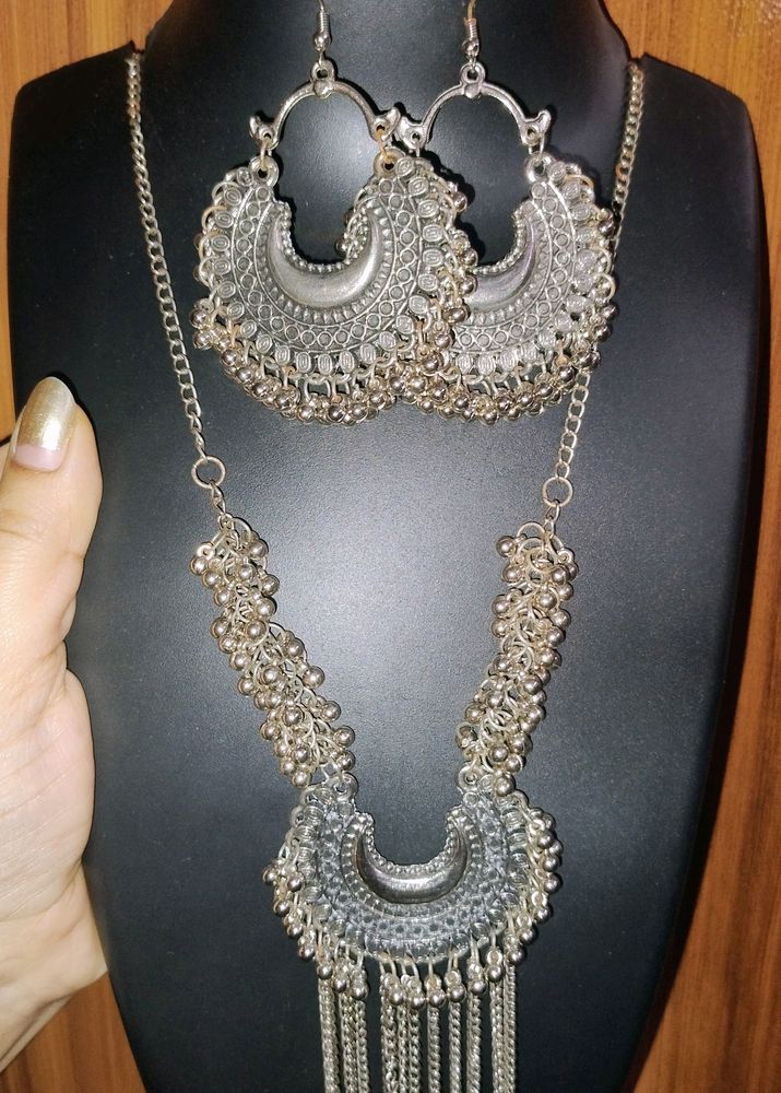 New Oxidised Jewellery Set