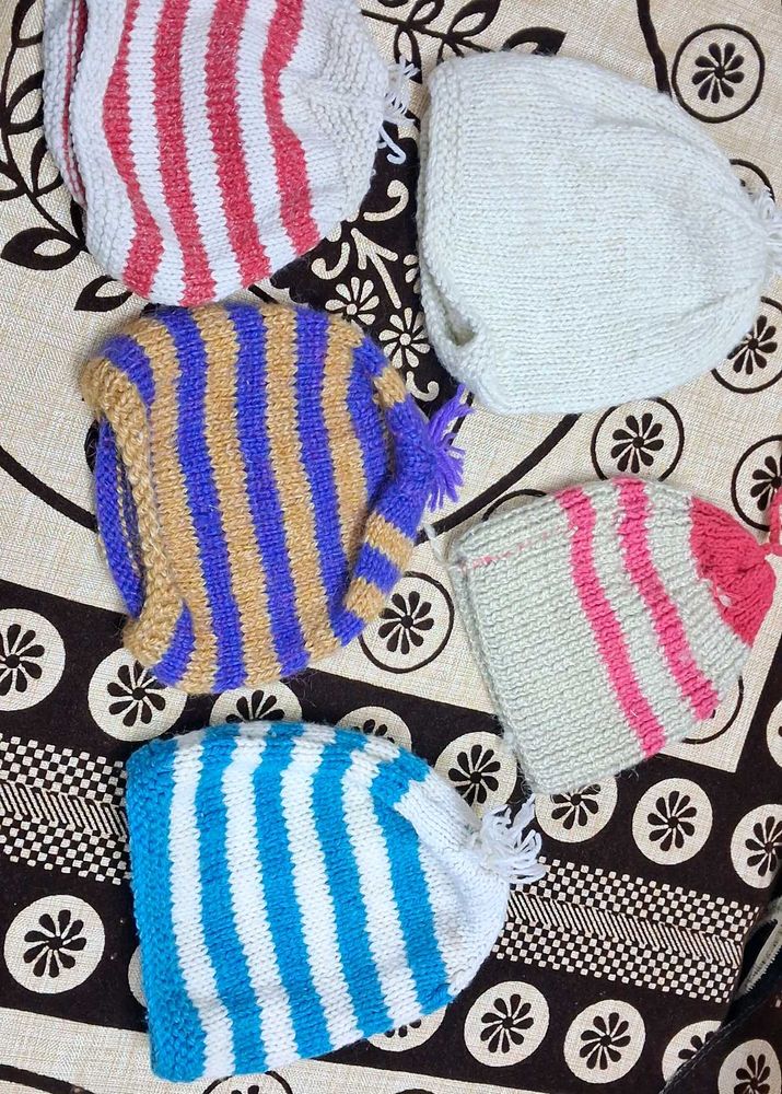 Baby Handmade Woolen Caps