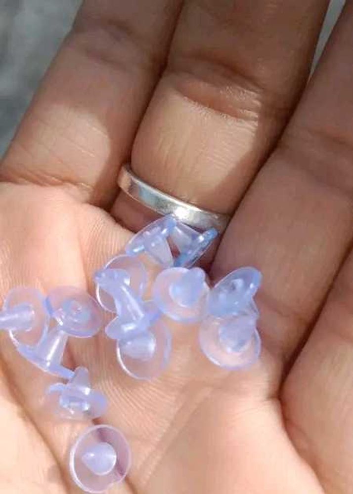 Clear Earring Backs &amp; Posts