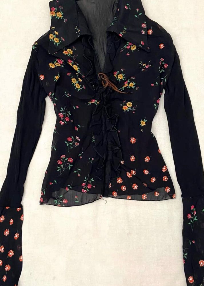 Y2K Bella Hadid inspired top