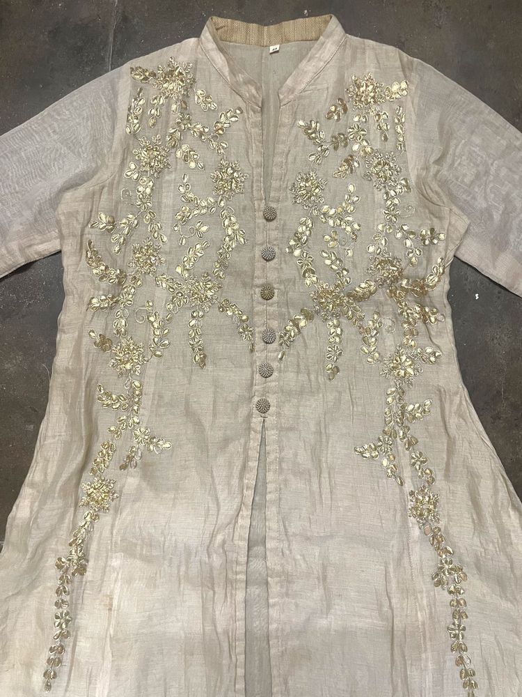 Gota Patti Embroidered Kurta