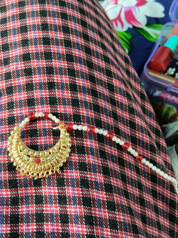 Golden Bridal Nath