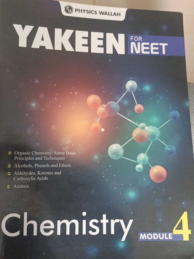 Yakeen for NEET Chemistry Module 4 to 6