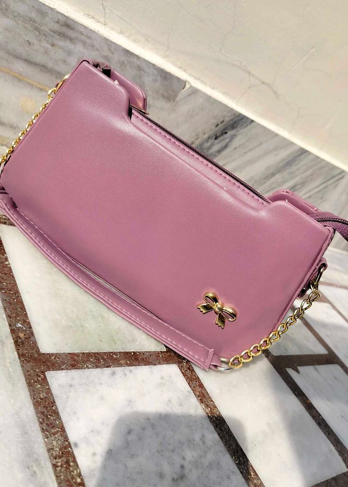 Chic Lavender Crossbody Bag