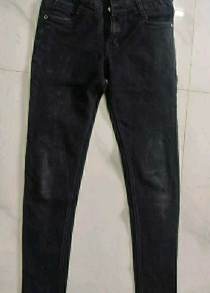 Classic Black Skinny Fit Jeans