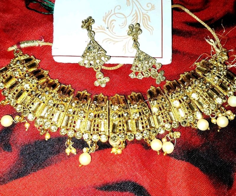 Necklace With Earrings