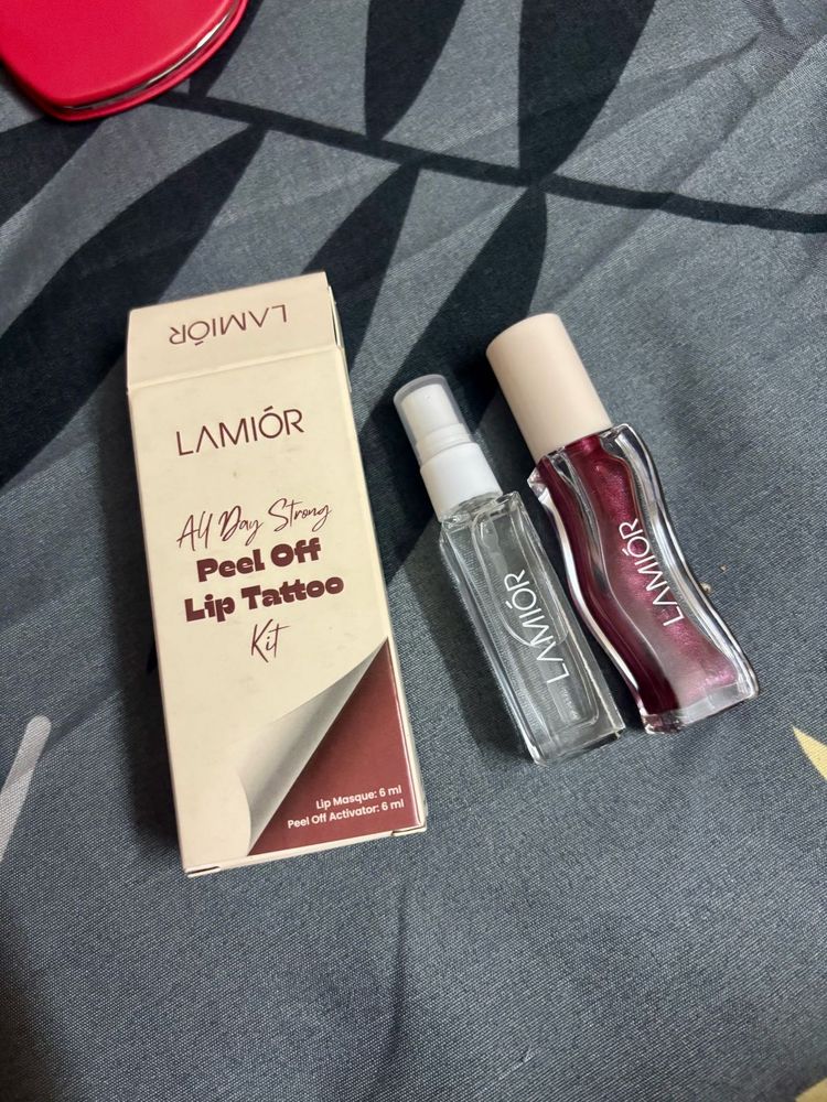 LAMIOR Peel Off Lip Tattoo Kit