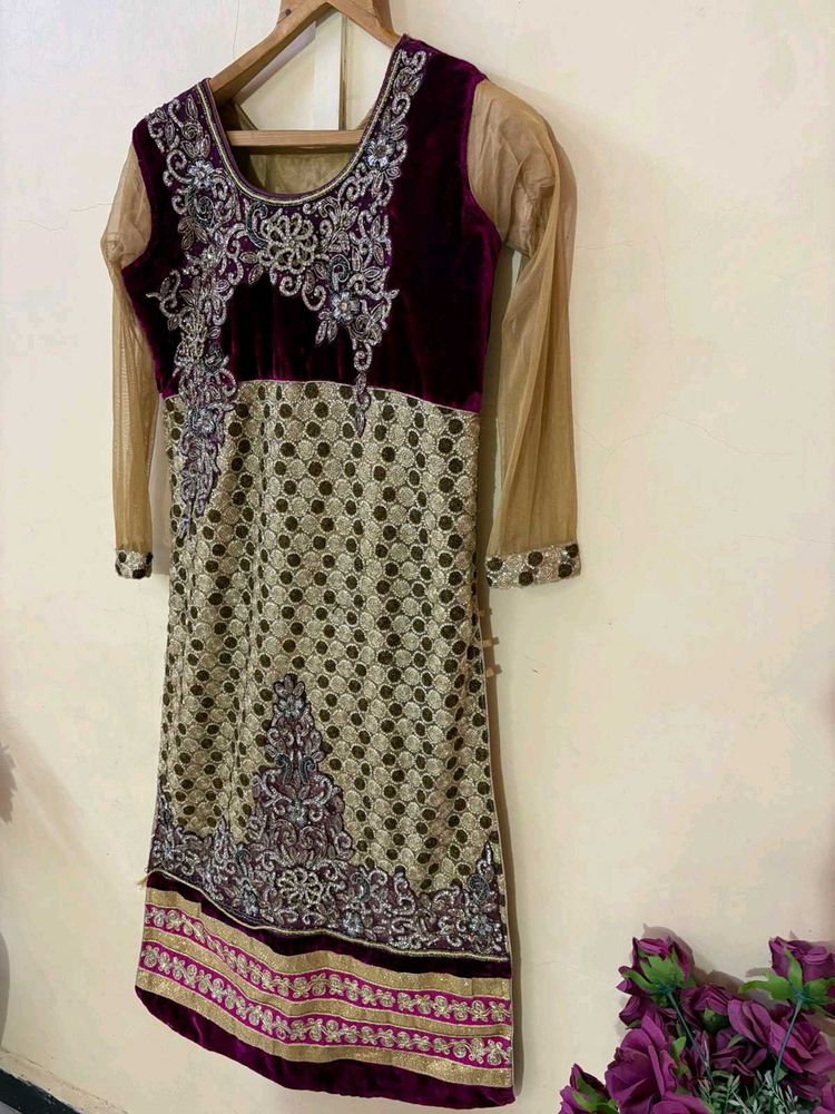 heavy handwork Dress