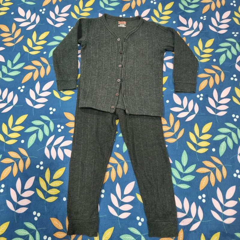 Cozy Ribbed Thermal Set