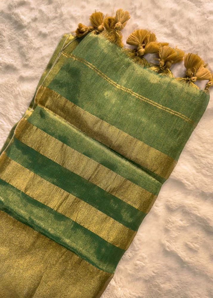 tissue saree