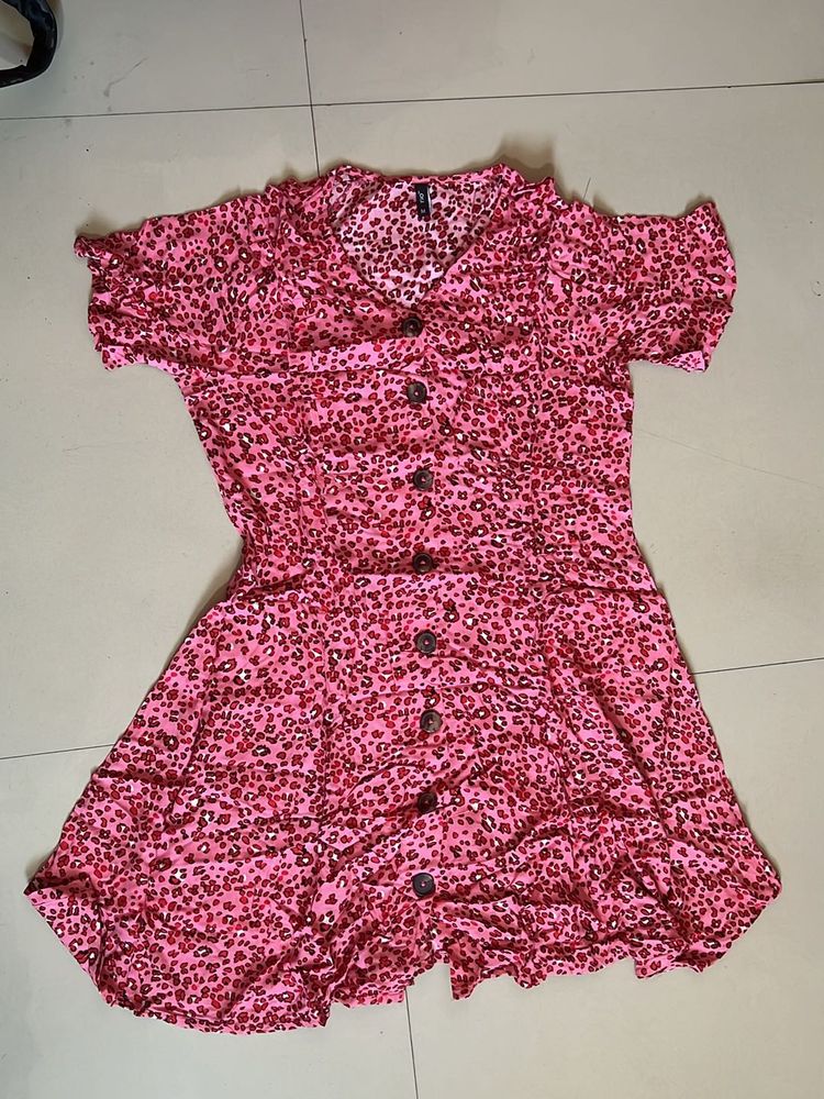 Rose Red Cute Dress