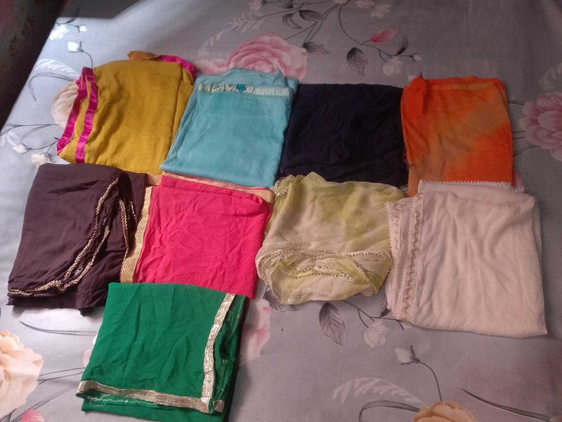 Assorted Colorful Dupattas