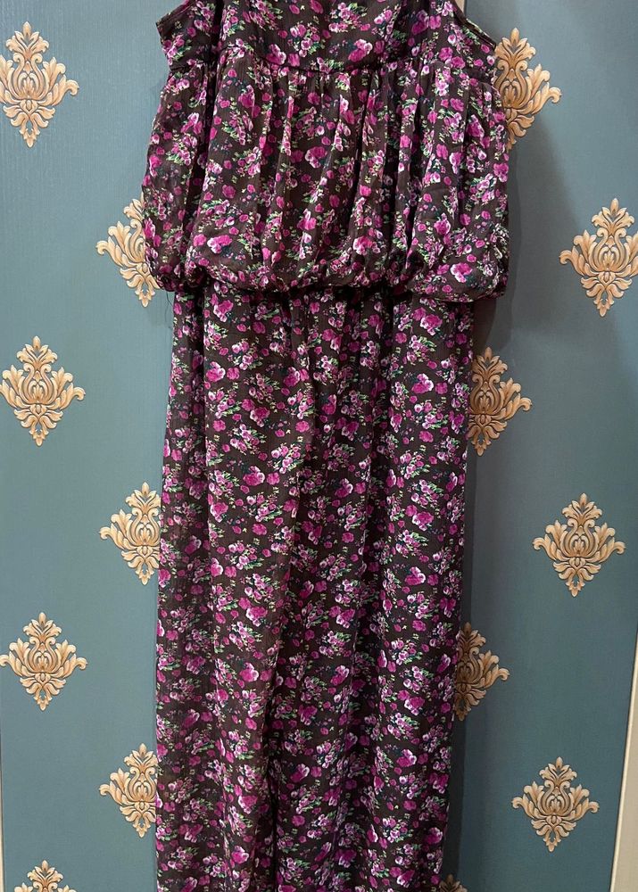 Floral Print Jumpsuit