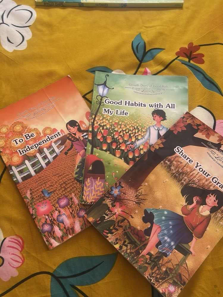 Set of 3 Children's Books(6-12 years)