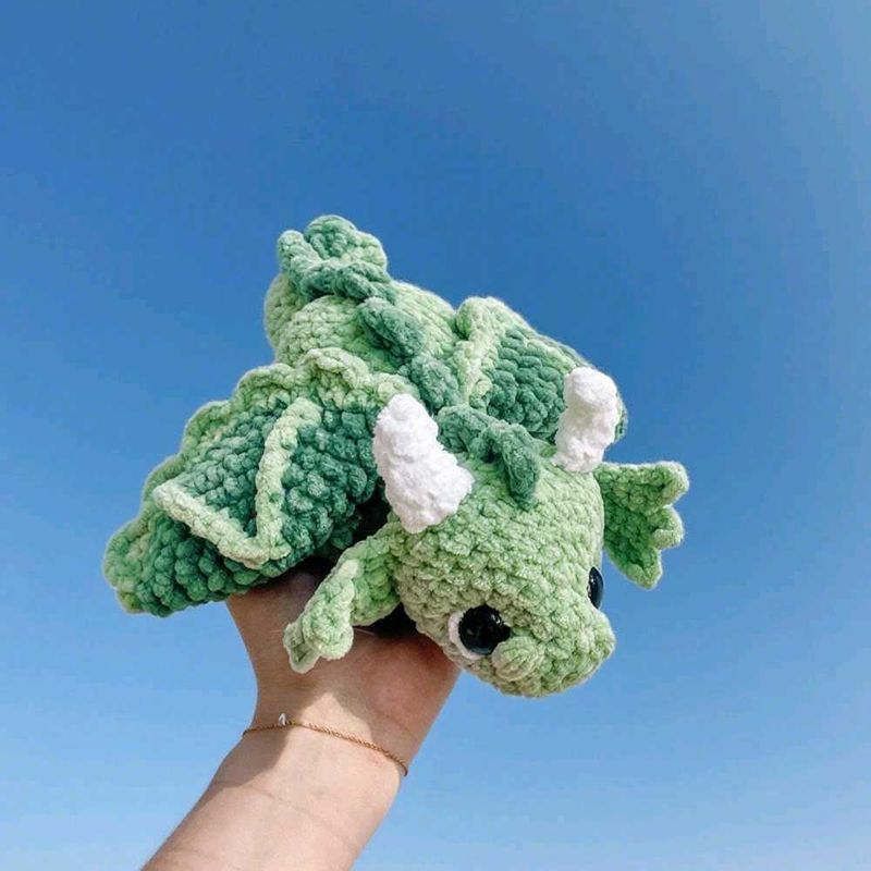 Crochet Dragon Plushie