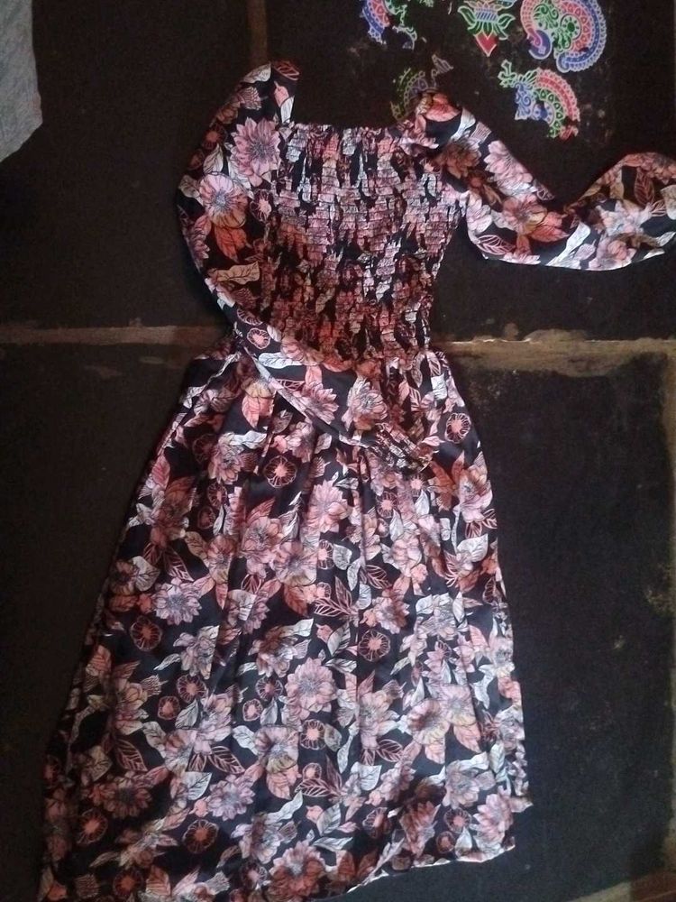 Floral Printed maxi Dress