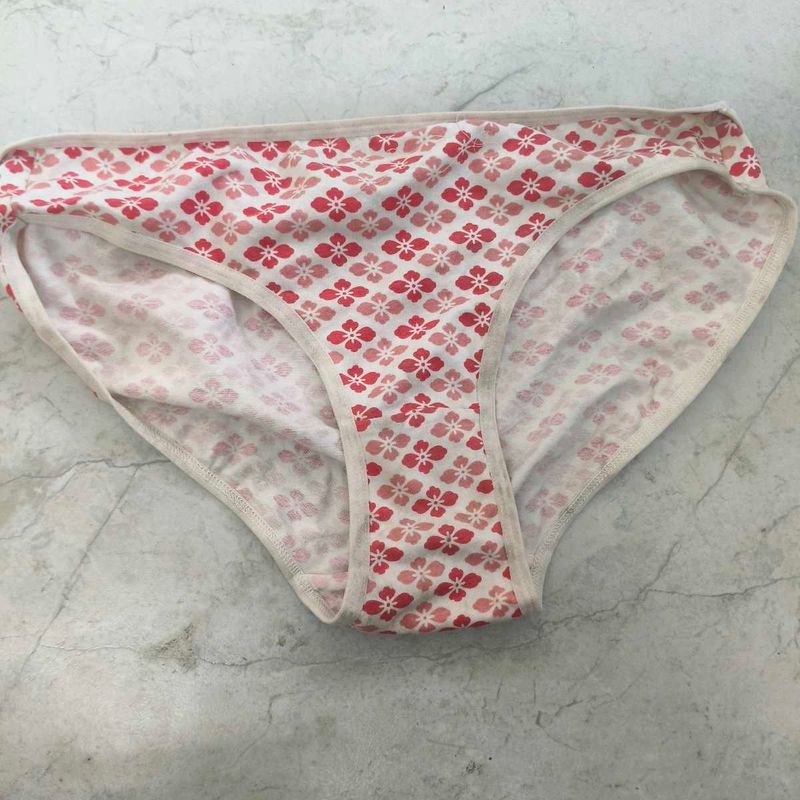 Cute Floral Print Briefs