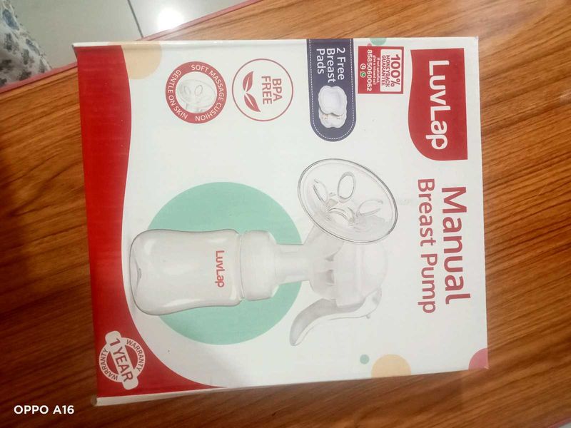 LuvLap Manual Breast Pump