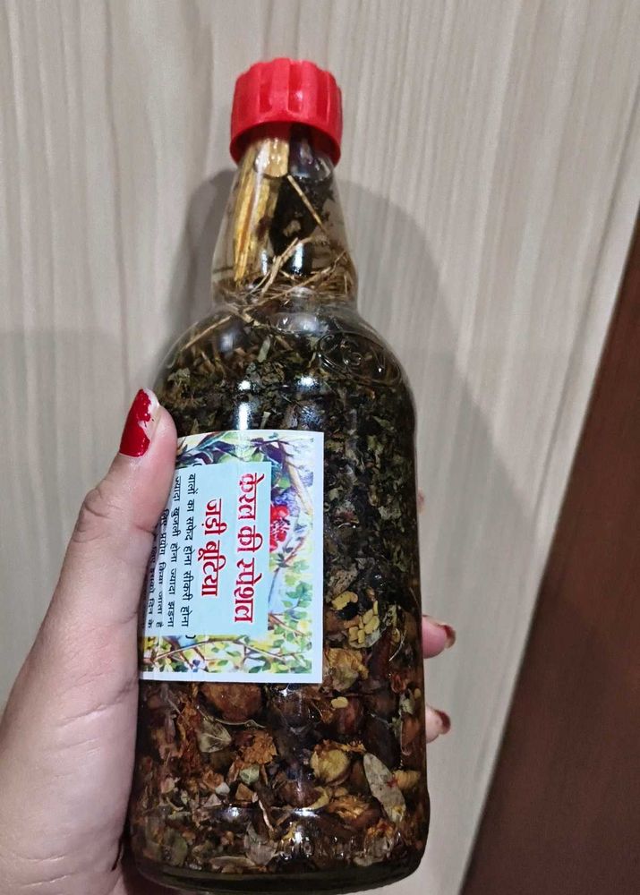 Herbal Remedy Bottle