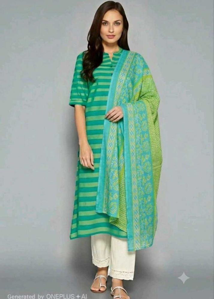💚🩵 Kurta Dupatta