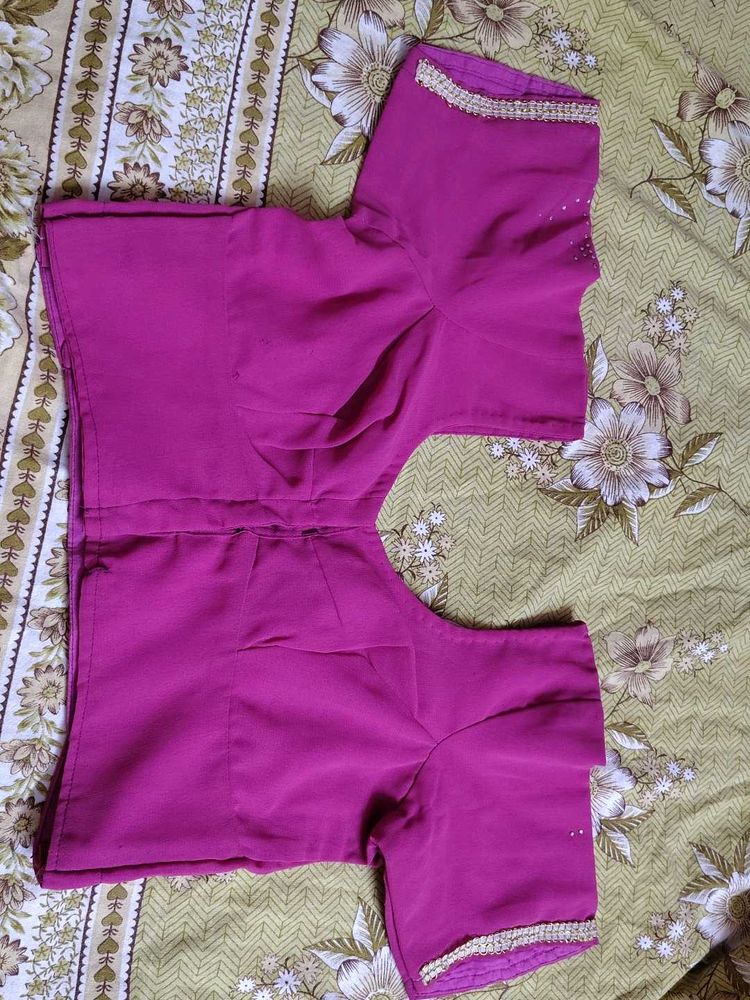 34 size Elegant Magenta Blouse