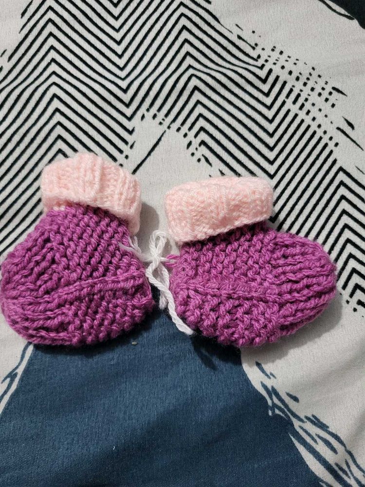 Handmade Baby Booties